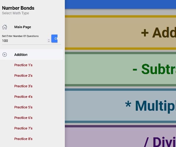 Practice Number Bonds